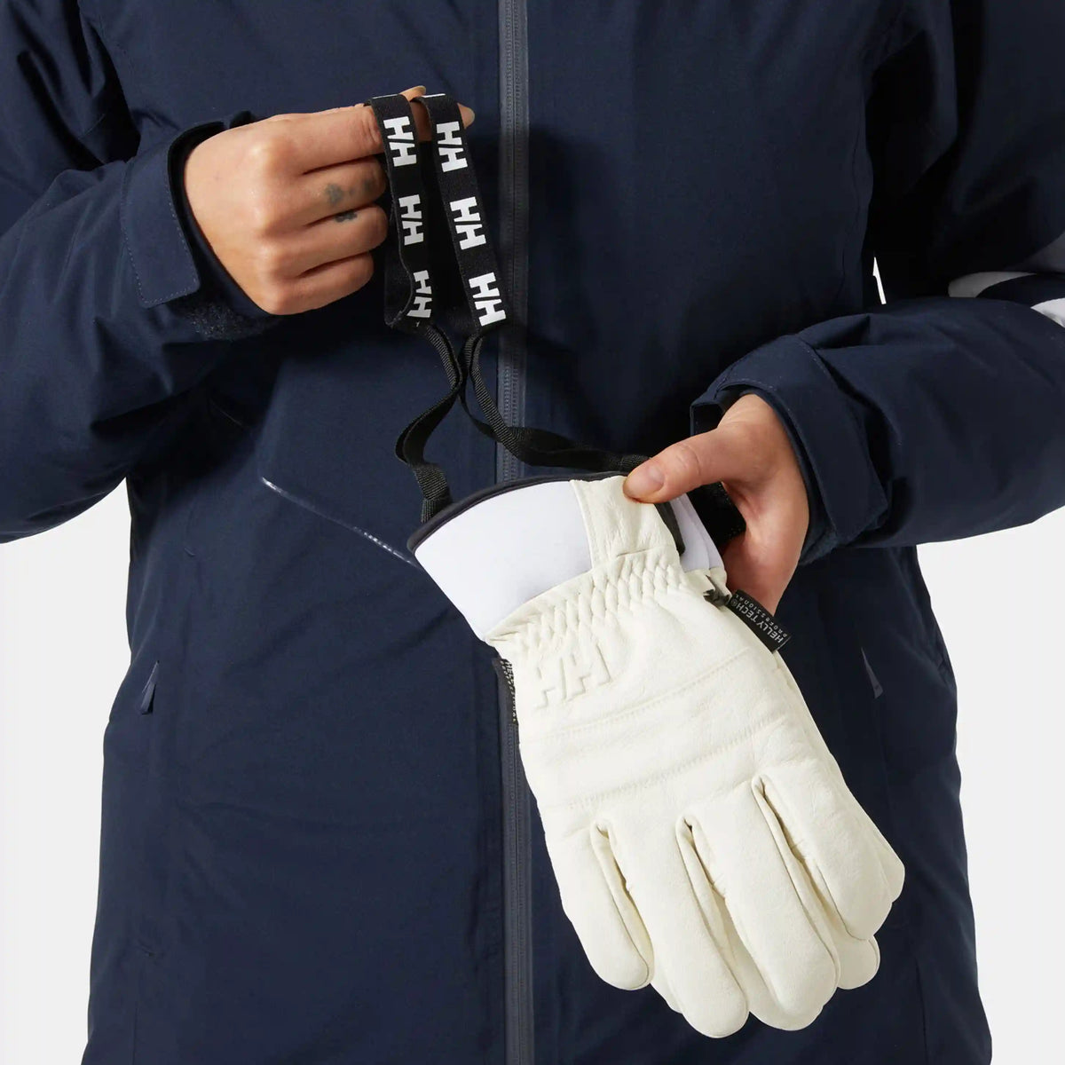 Women's Alphelia Leather Ski Gloves