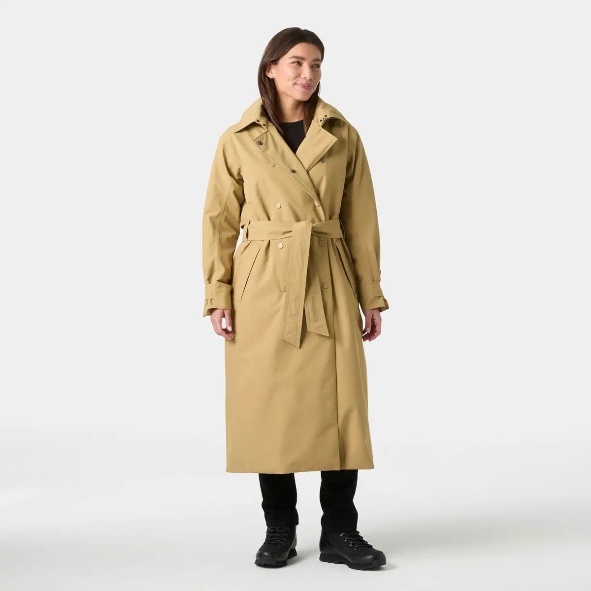 Women's Avenue Insulated Long Trench Coat