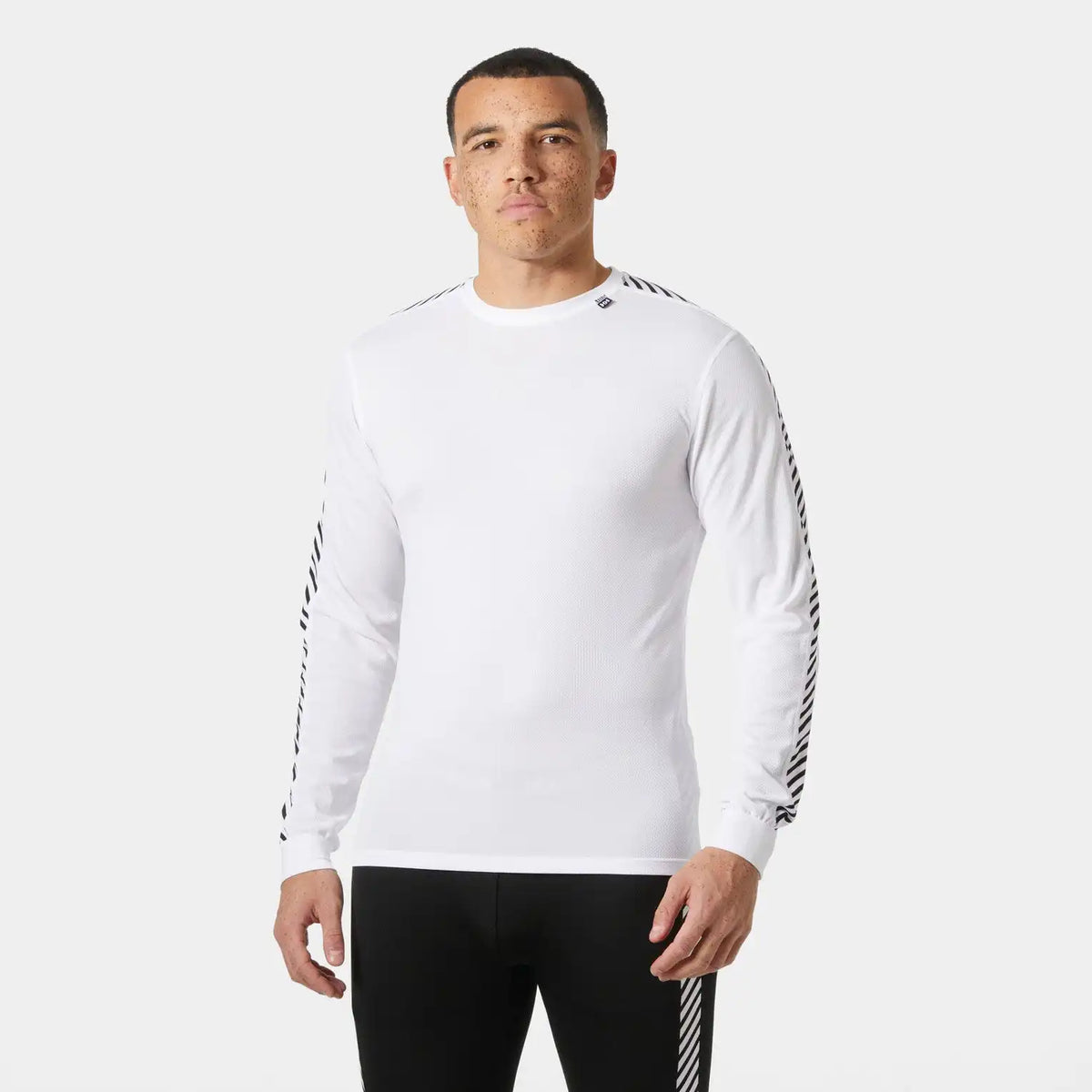 Men's HH LIFA® Stripe Long Sleeve Crew Base Layer